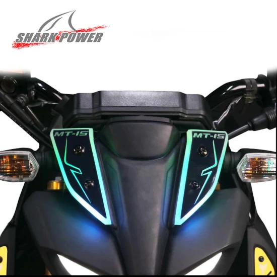 Аксессуары для мотоциклов, детали кузова, декоративная универсальная гибкая светодиодная лента, водонепроницаемый светильник для YAMAHA Mt15